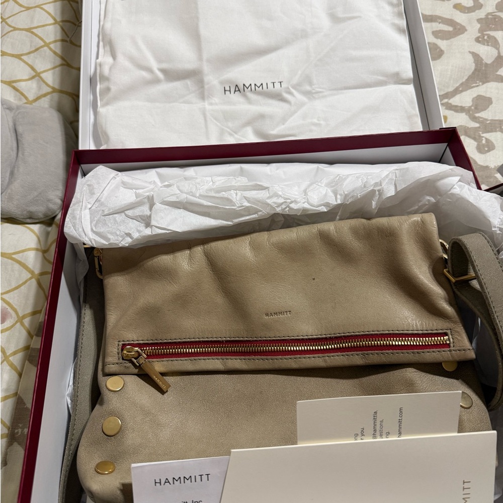Hammitt suede leather crossbody